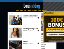 Tablet Screenshot of brainblog.net